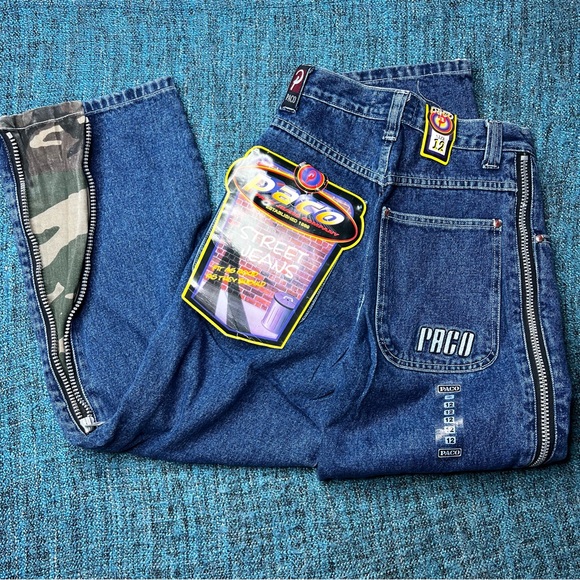 paco | Bottoms | Vintage 9s Paco Baggy Side Zipper